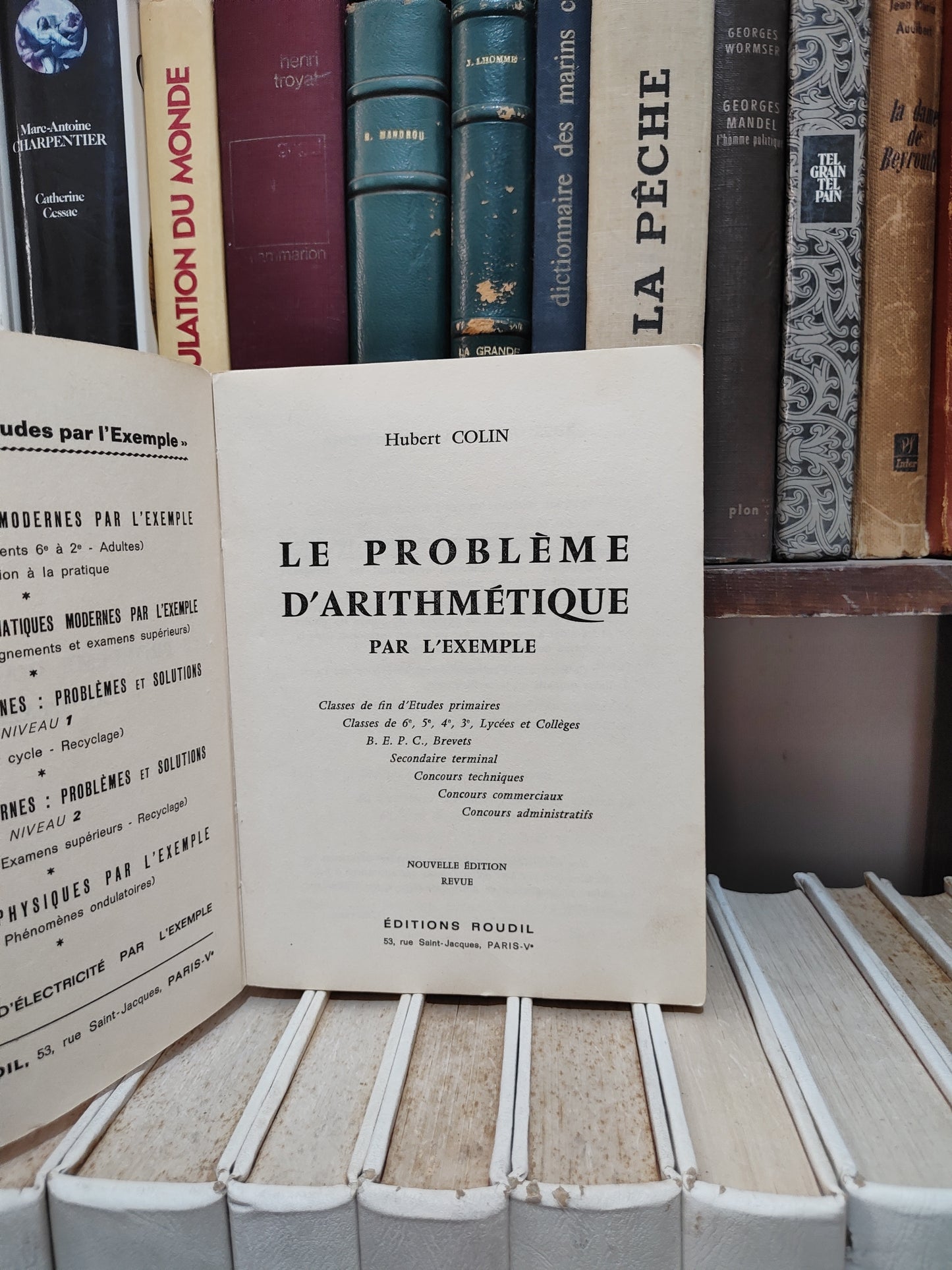 Colin - Le problème d'arithmétique par l'exemple