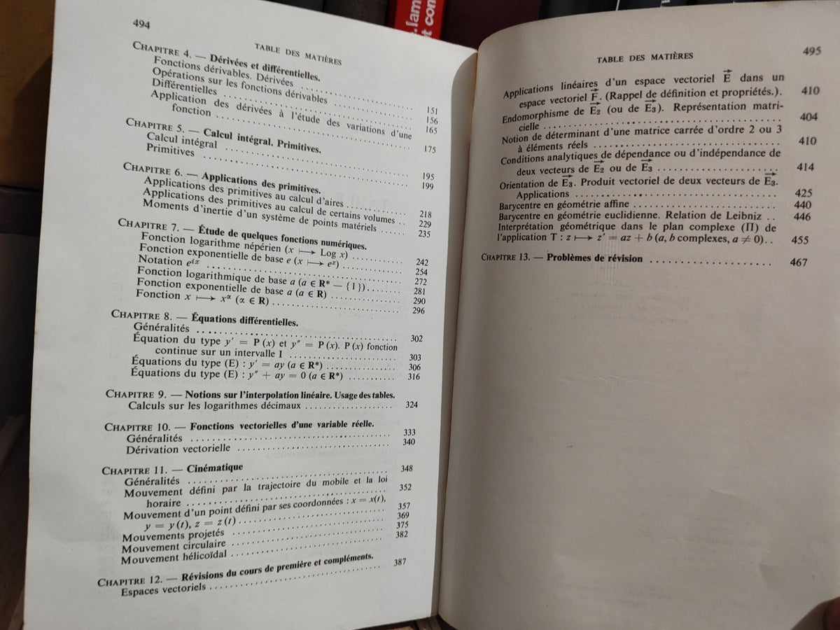 Combes - Mathématiques Terminale D