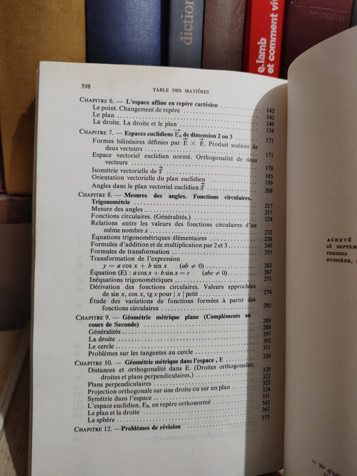 Combes - Mathématiques Première C D E Tome 2