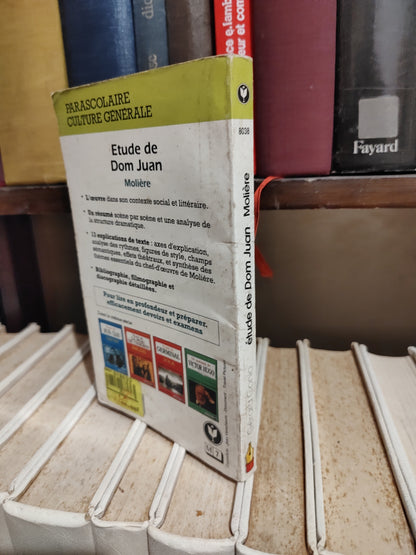 Conio - Etude de Dom Juan Molière