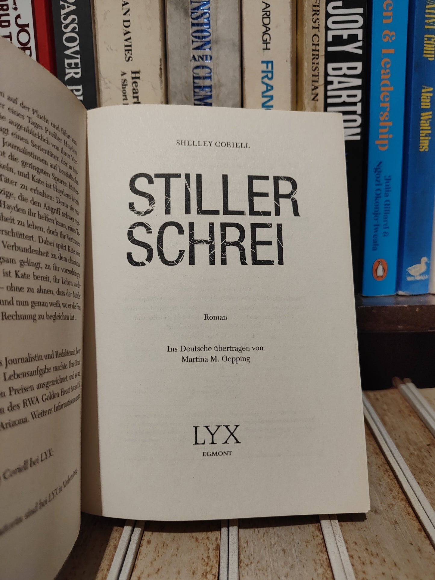 Coriell - Stiller schrei