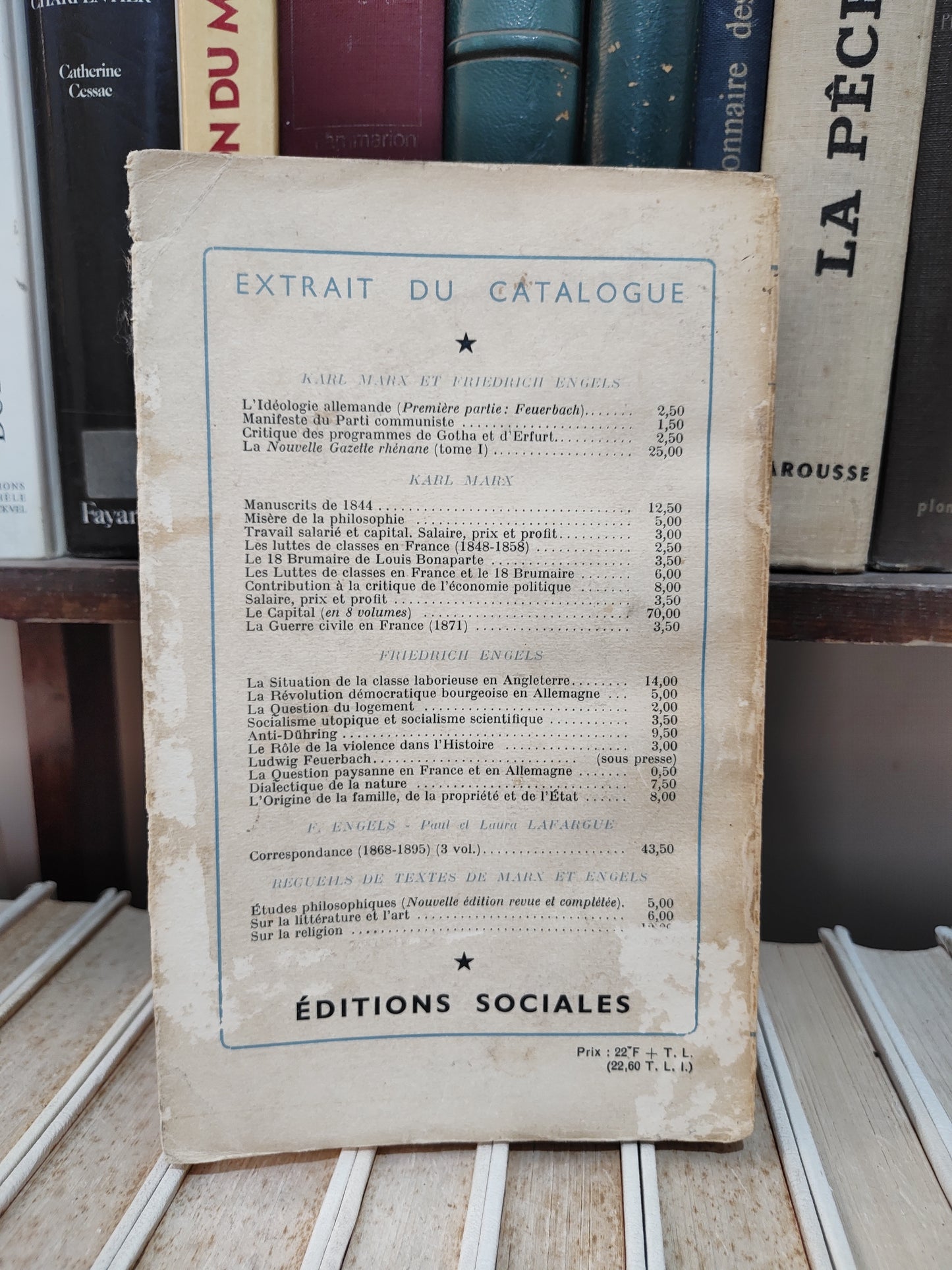 Correspondance Marx-Engels - Lettres sur le Capital