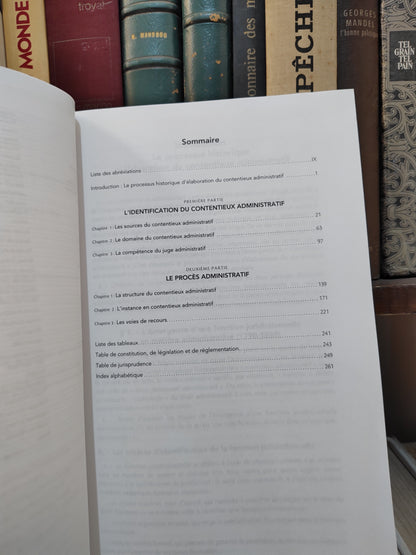 Costa - Contentieux administratif ; Objectif droit cours