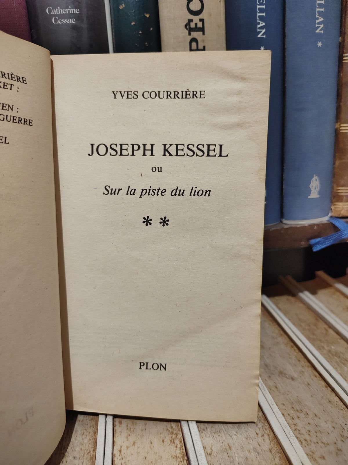 Courrière - Joseph Kessel II