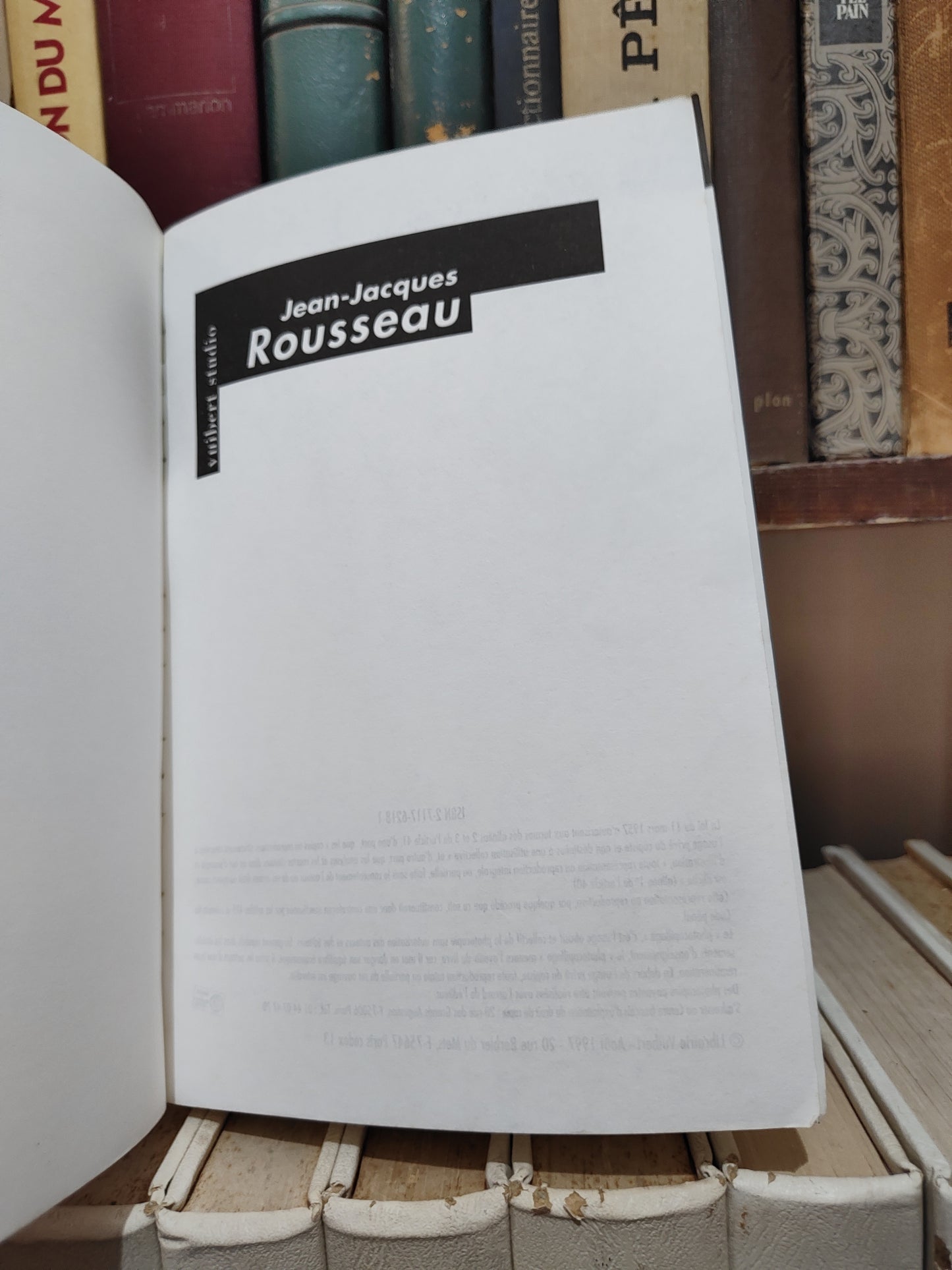 Coz - Jean Jacques Rousseau