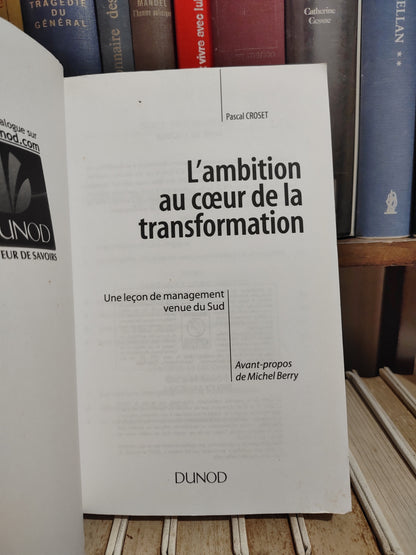 Croset - L'ambition au cœur de la transformation