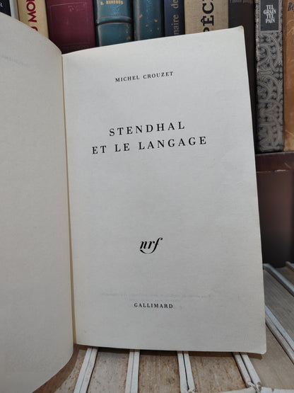 Crouzet - Stendhal - et le langage
