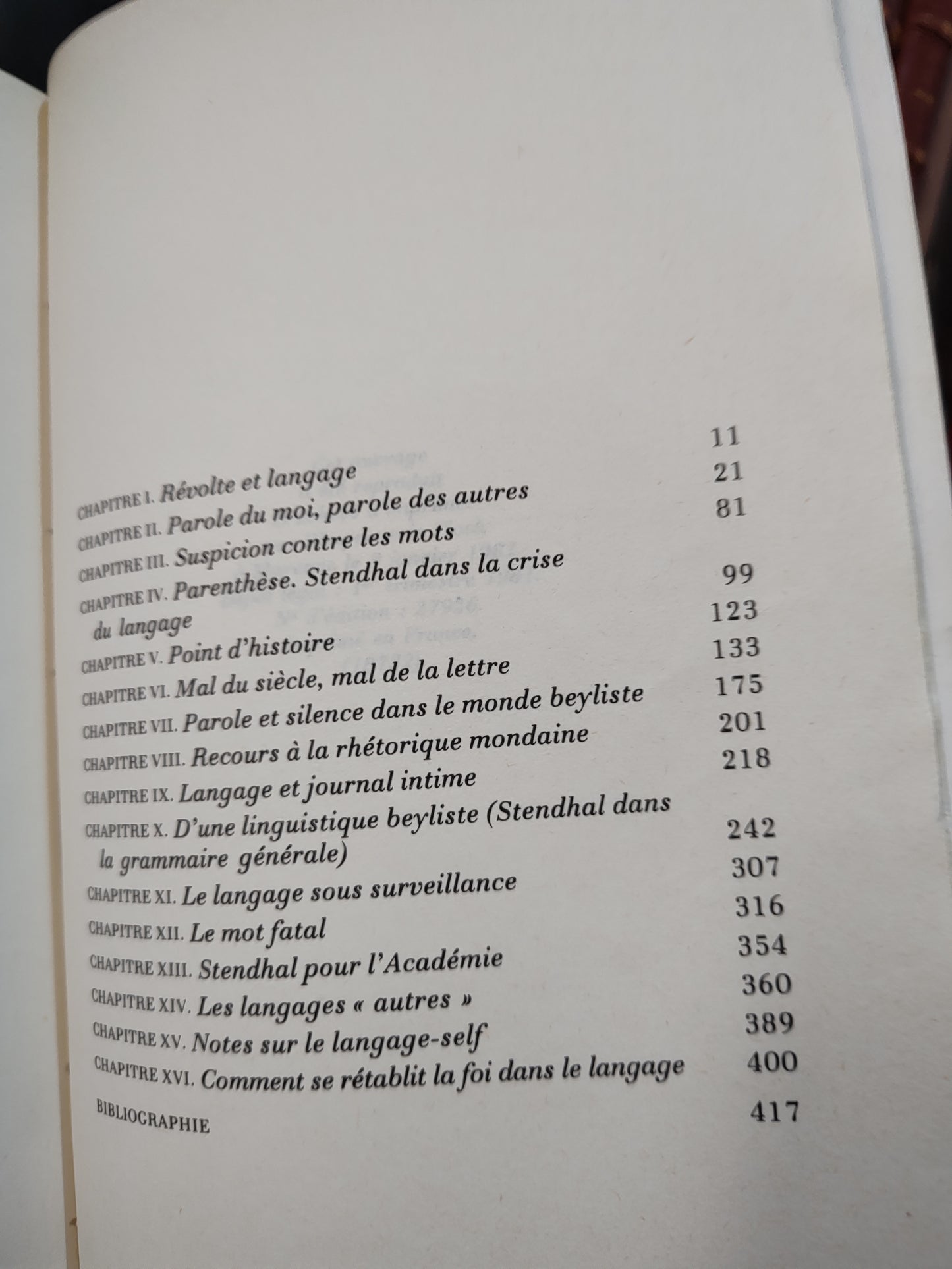 Crouzet - Stendhal - et le langage