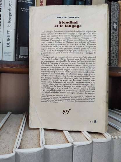 Crouzet - Stendhal - et le langage