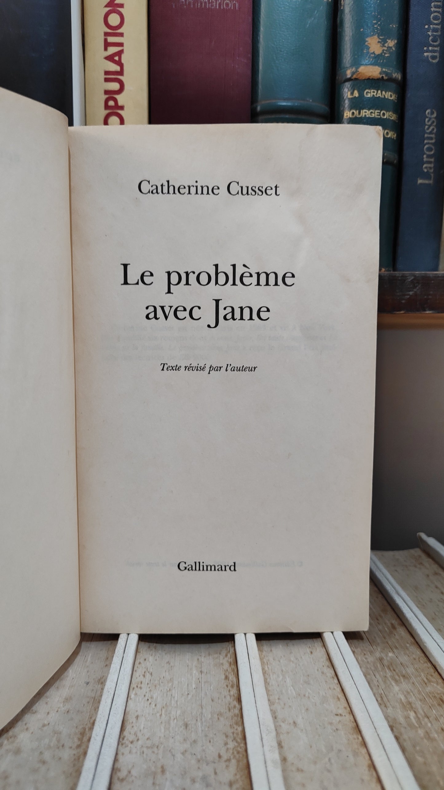Cusset - Le problème avec Jane