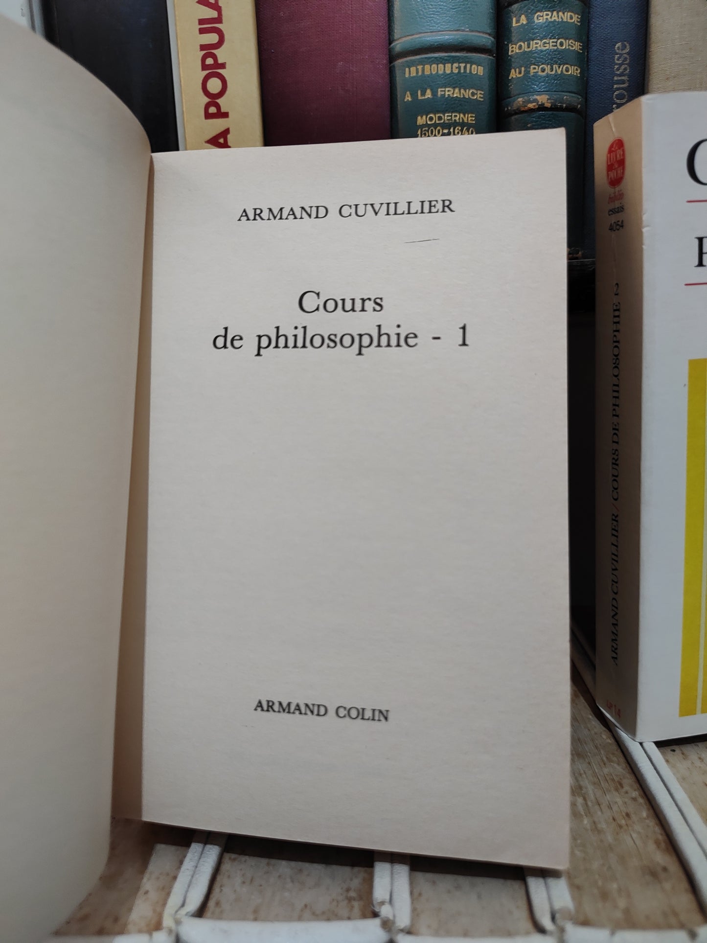 Cuvillier - Cours de philosophie