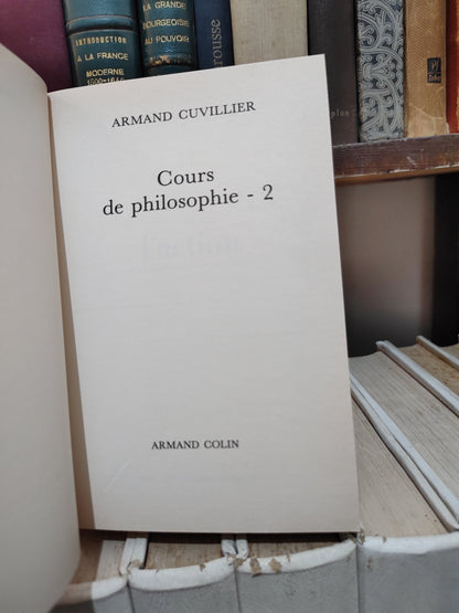 Cuvillier - Cours de philosophie