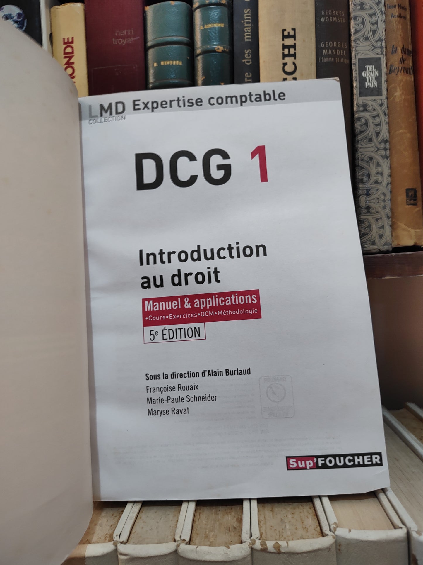 DCG1 Introduction au droit cours exercice qcm