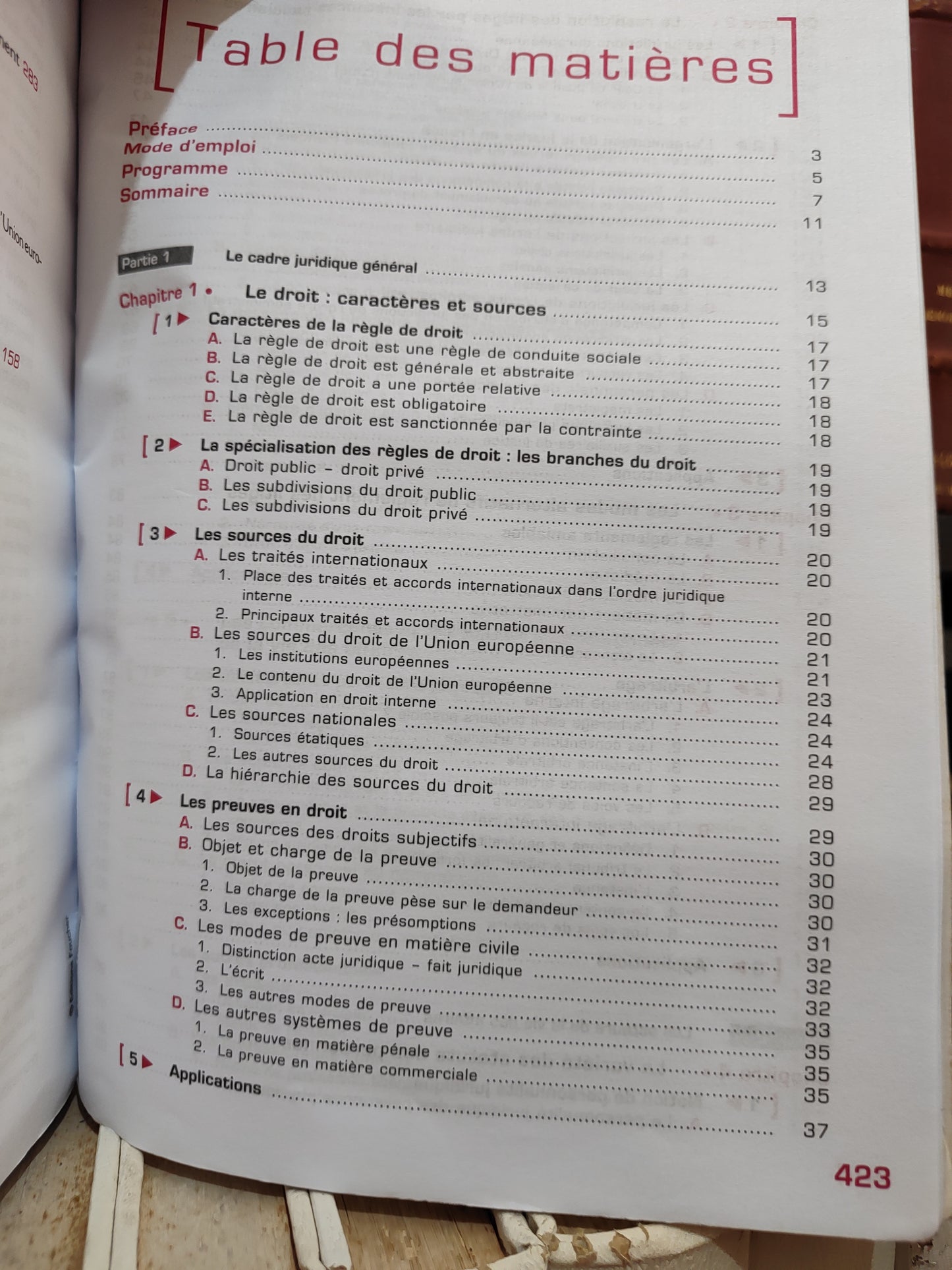 DCG1 Introduction au droit cours exercice qcm