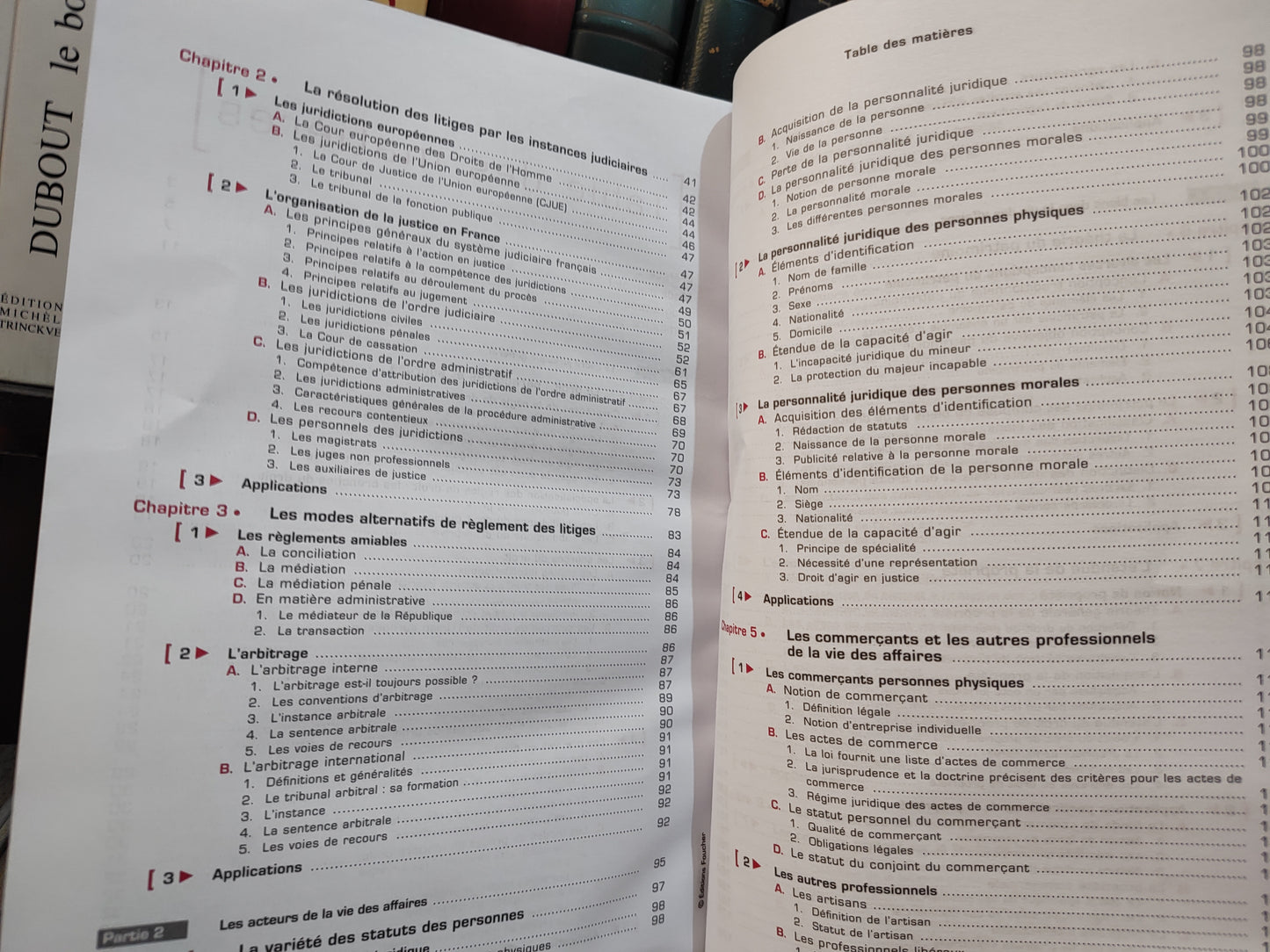 DCG1 Introduction au droit cours exercice qcm