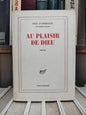 D'Ormesson - Au plaisir de dieu