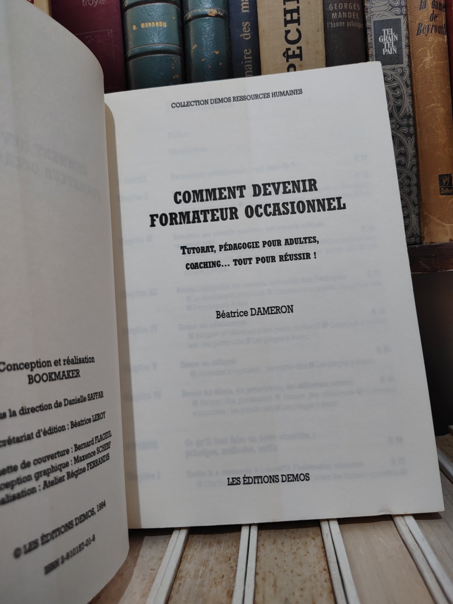 Dameron - Comment devenir formateur occasionnel