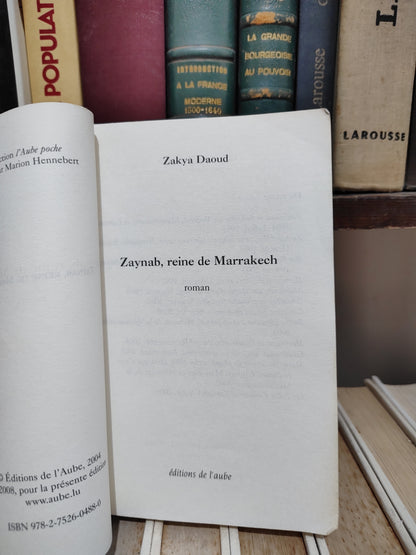 Daoud - Zaynab reine de Marrakech