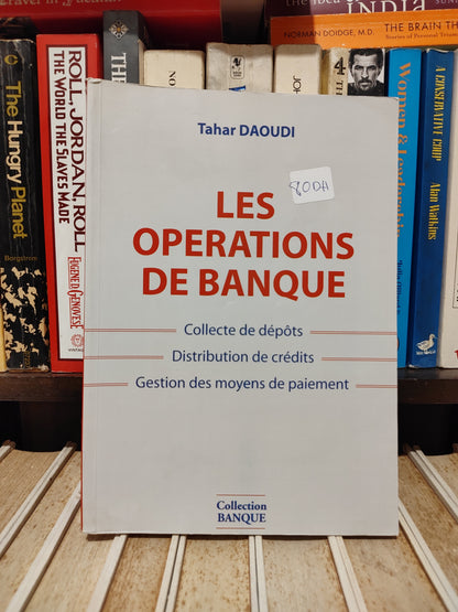 Daoudi - Les opérations de banque