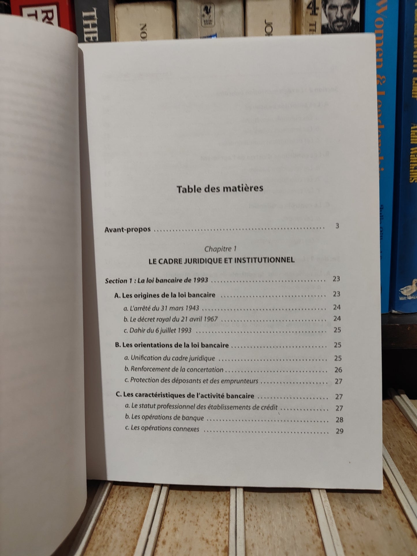 Daoudi - Les opérations de banque