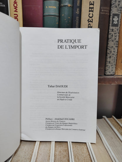 Daoudi - Pratique de l'import
