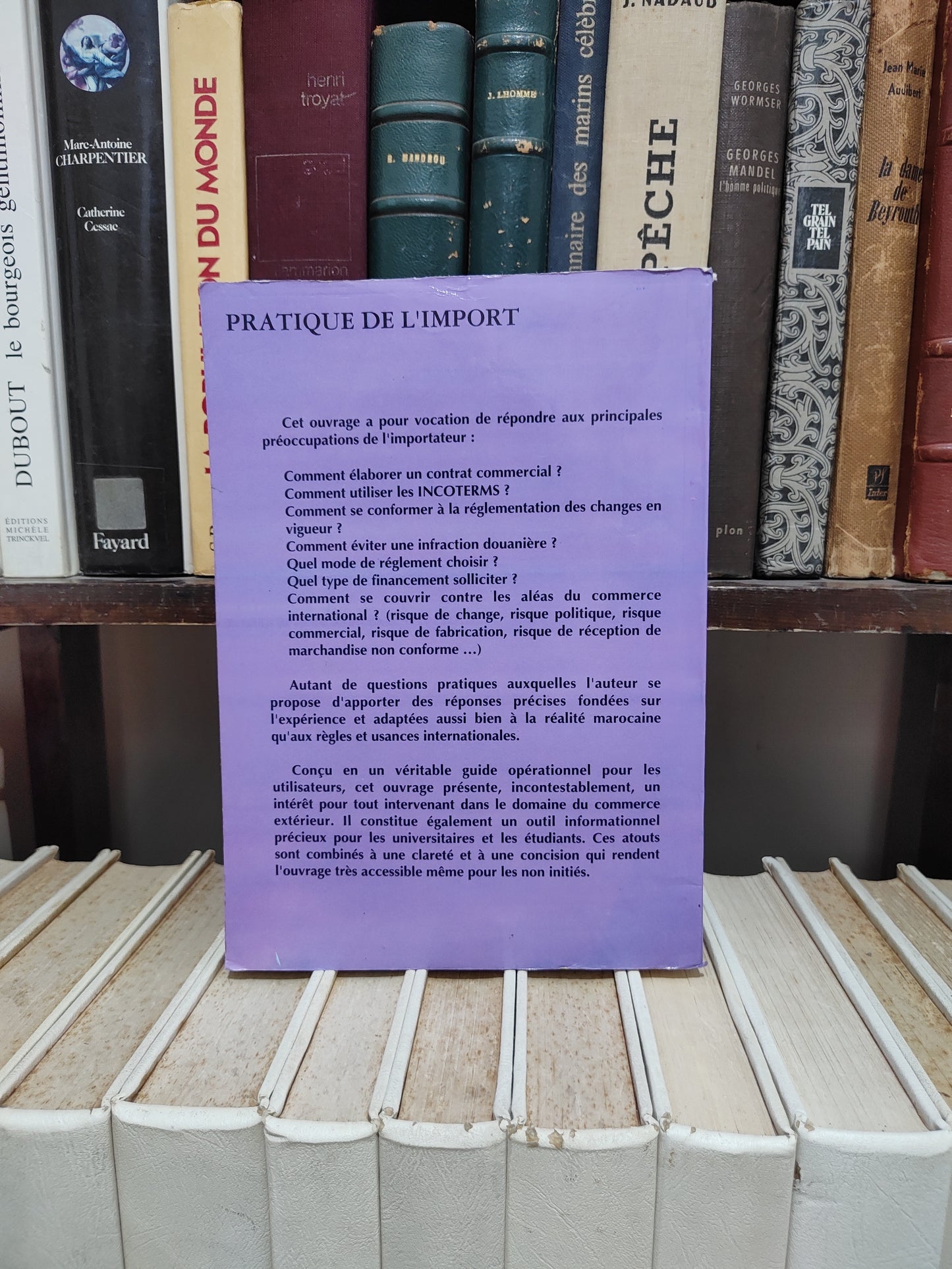Daoudi - Pratique de l'import