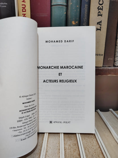 Darif - Monarchie marocaine et acteurs religieux