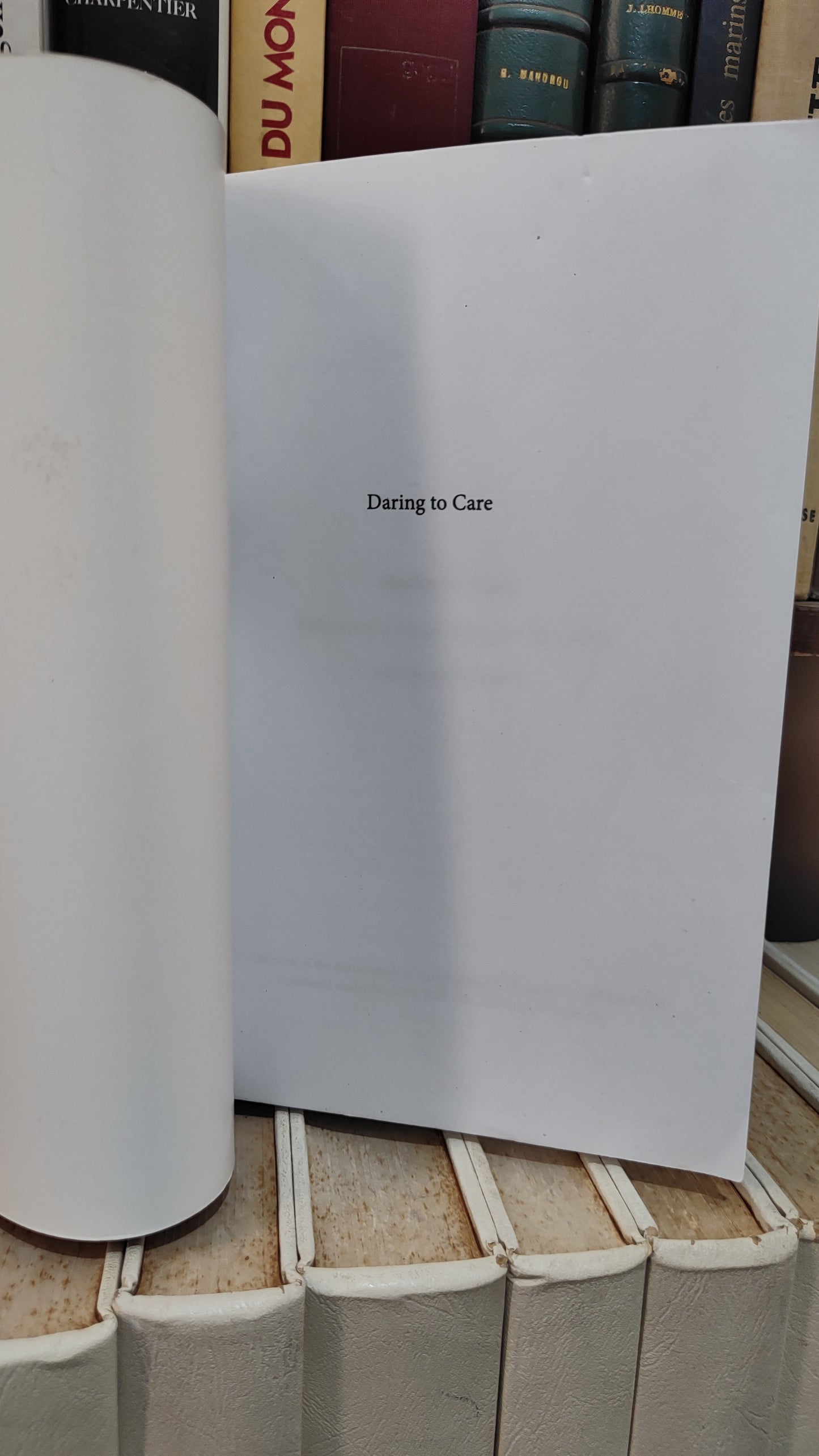 Daring to care : Reflections on Egypt before the revolution and the way forward