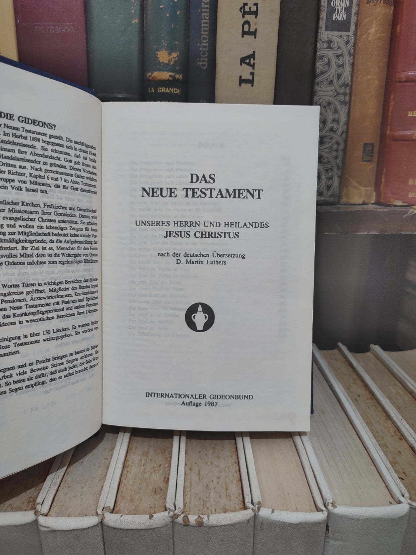 Das neue testament le nouveau testament The new testament