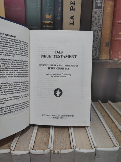 Das neue testament le nouveau testament The new testament