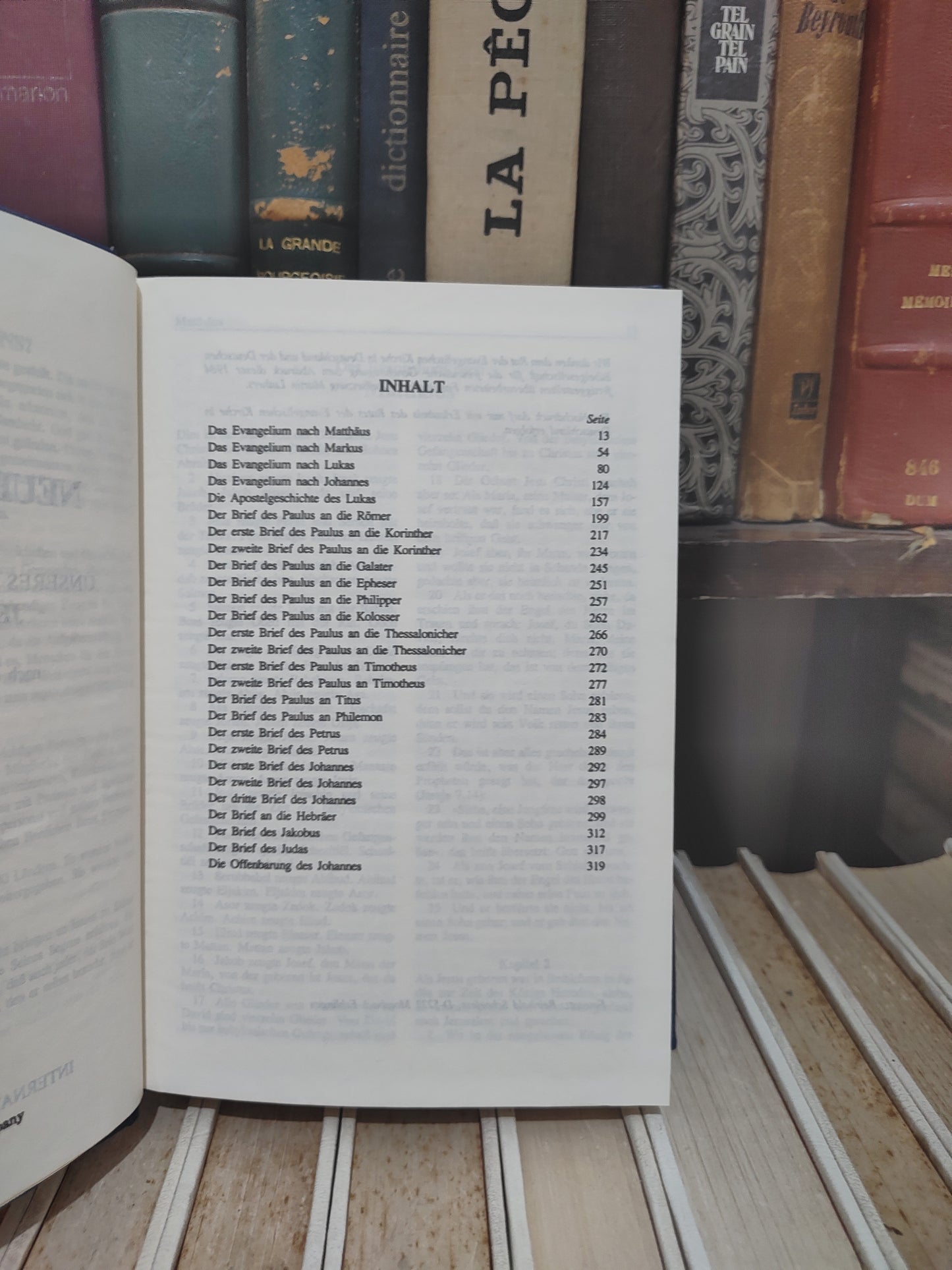 Das neue testament le nouveau testament The new testament