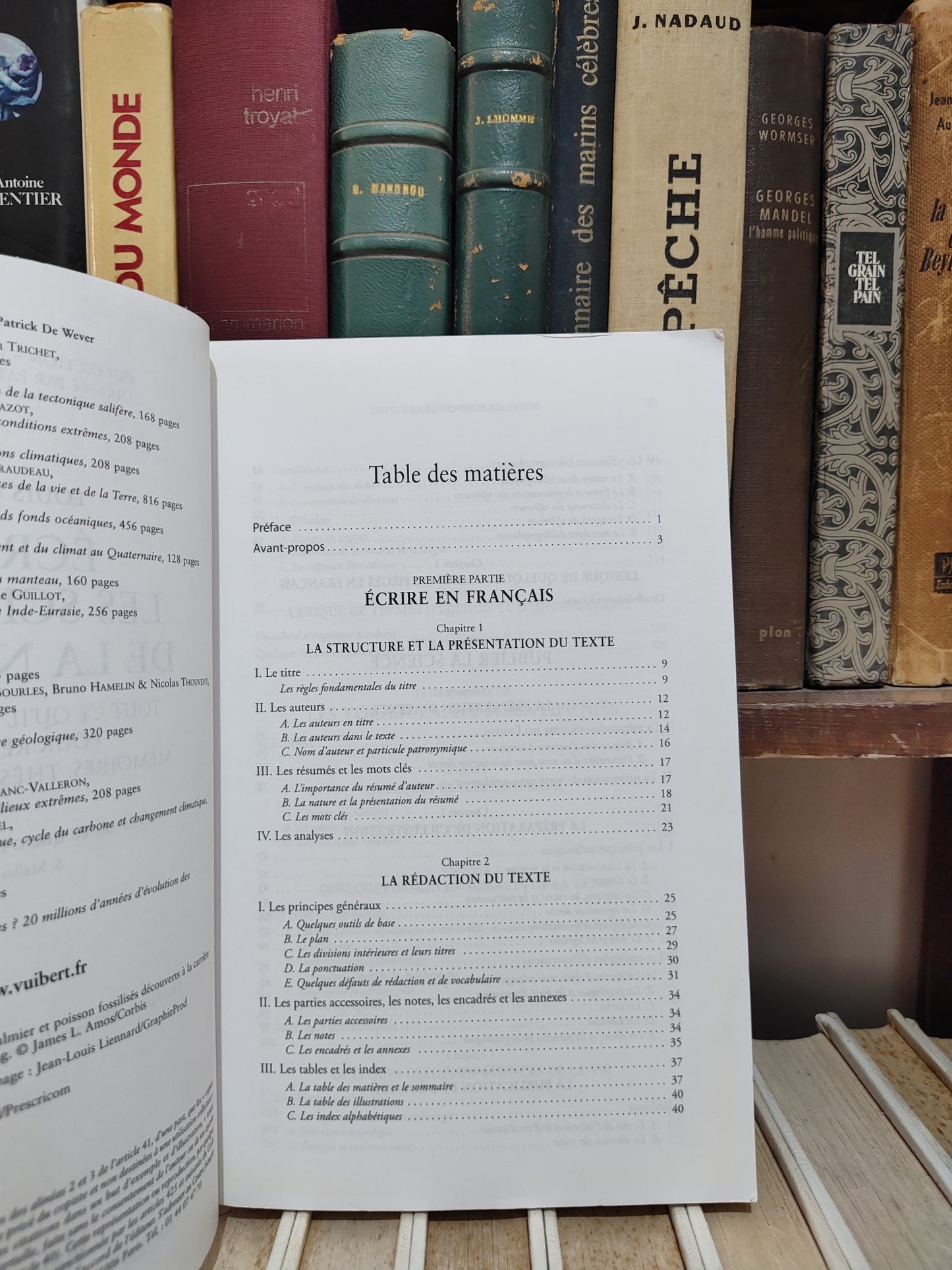 David - Écrire les sciences de la nature : tout ce qu'il faut savoir pour rédiger mémoires thèses et articles