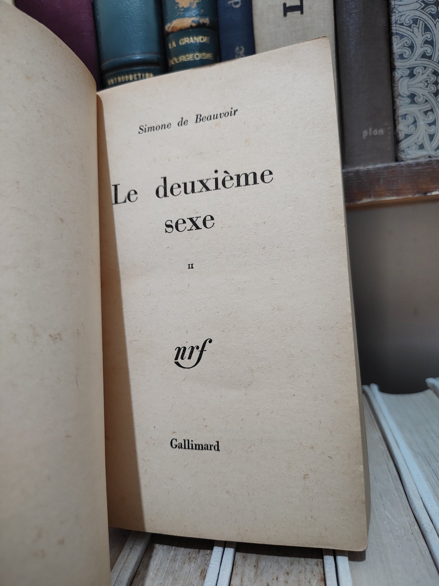De Beauvoir - Le deuxième sexe 2