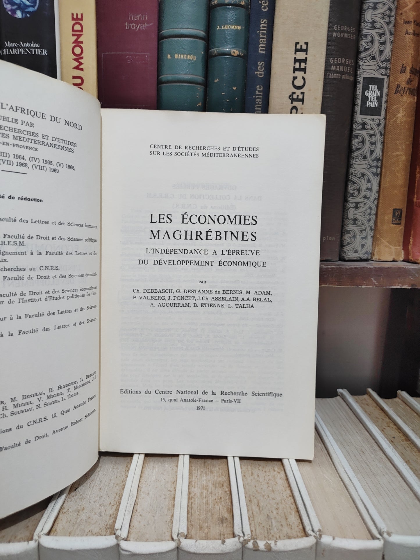 Debbasch - Les économies maghrébines