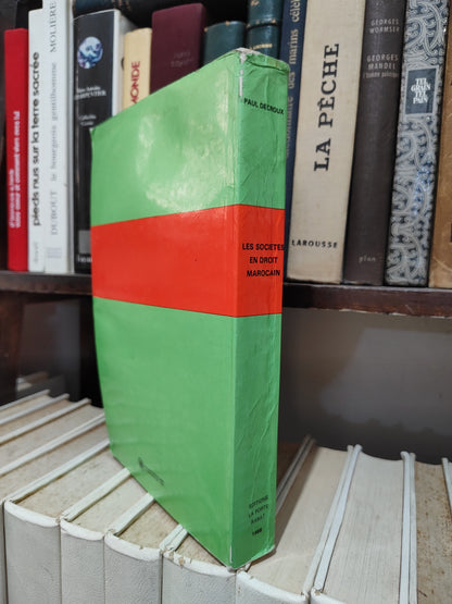 Decroux - Les sociétés en droit marocain