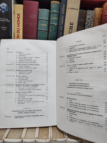 Decroux - Les sociétés en droit marocain