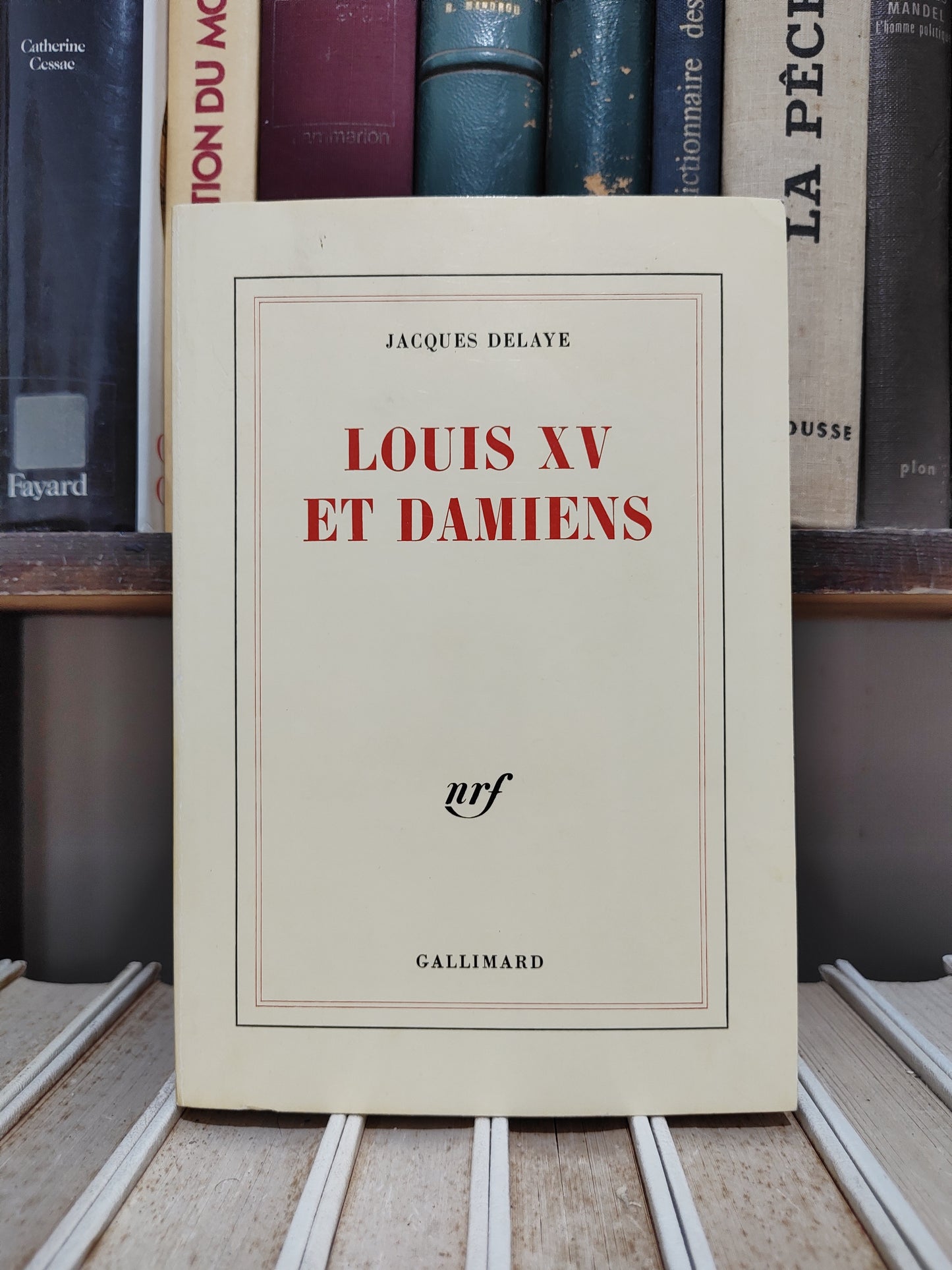 Delaye - Louis XV et Damiens