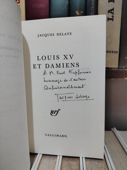 Delaye - Louis XV et Damiens