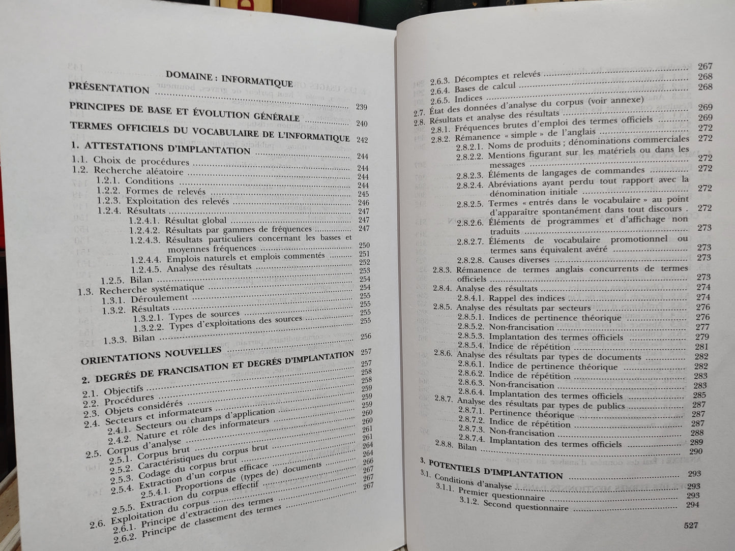 Depecker - La mesure des mots  Cinq études d'implantation terminologique