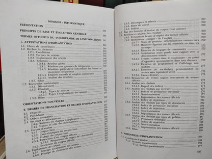 Depecker - La mesure des mots  Cinq études d'implantation terminologique