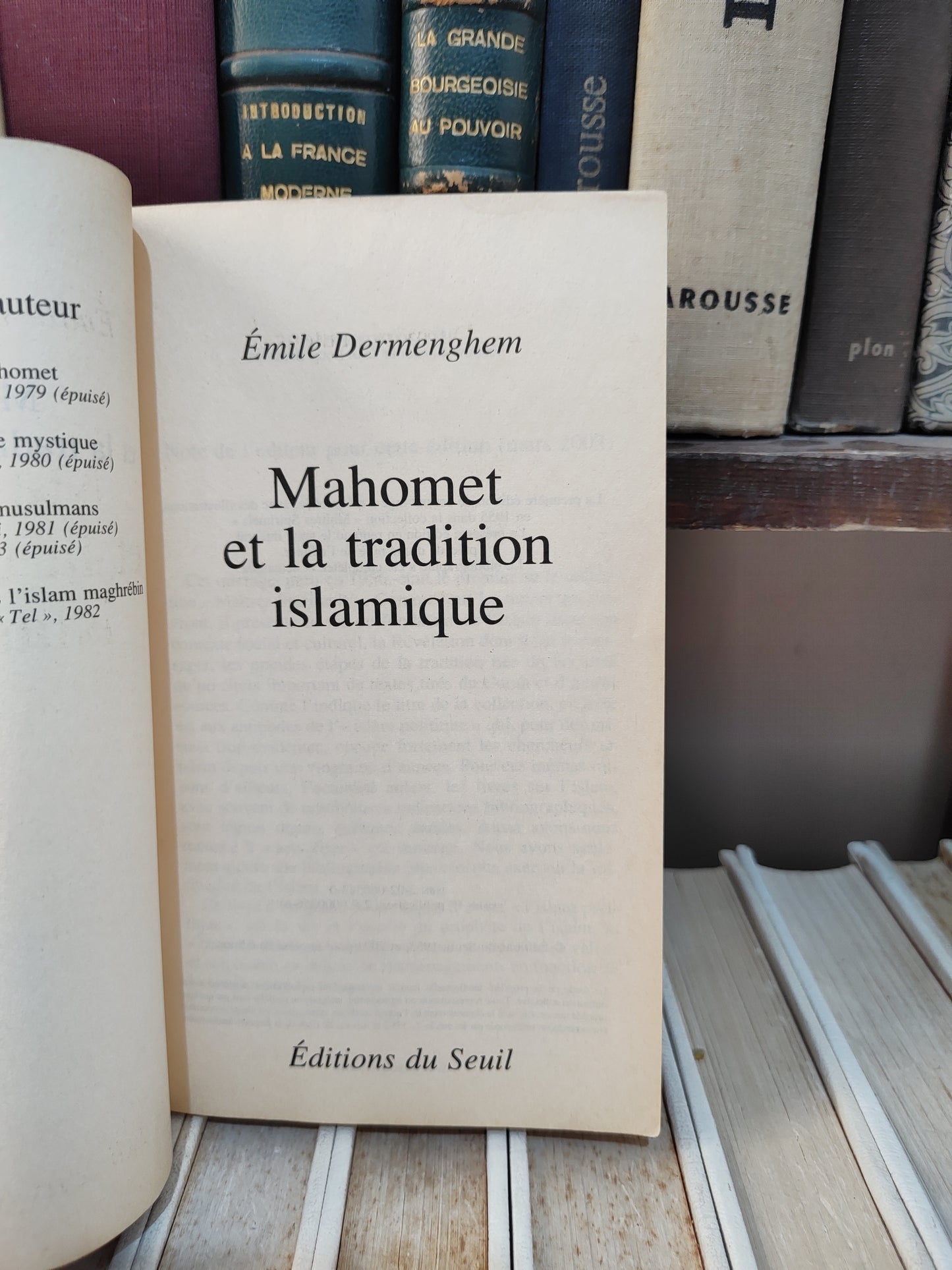 Dermenghem - Mohomet et la tradition islamique