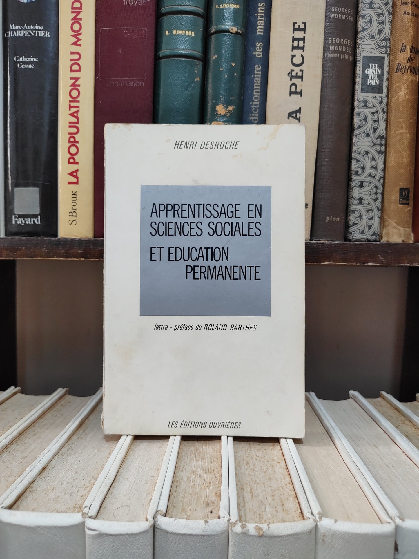 Desroche - Apprentissage en sciences sociales et éducation permanente