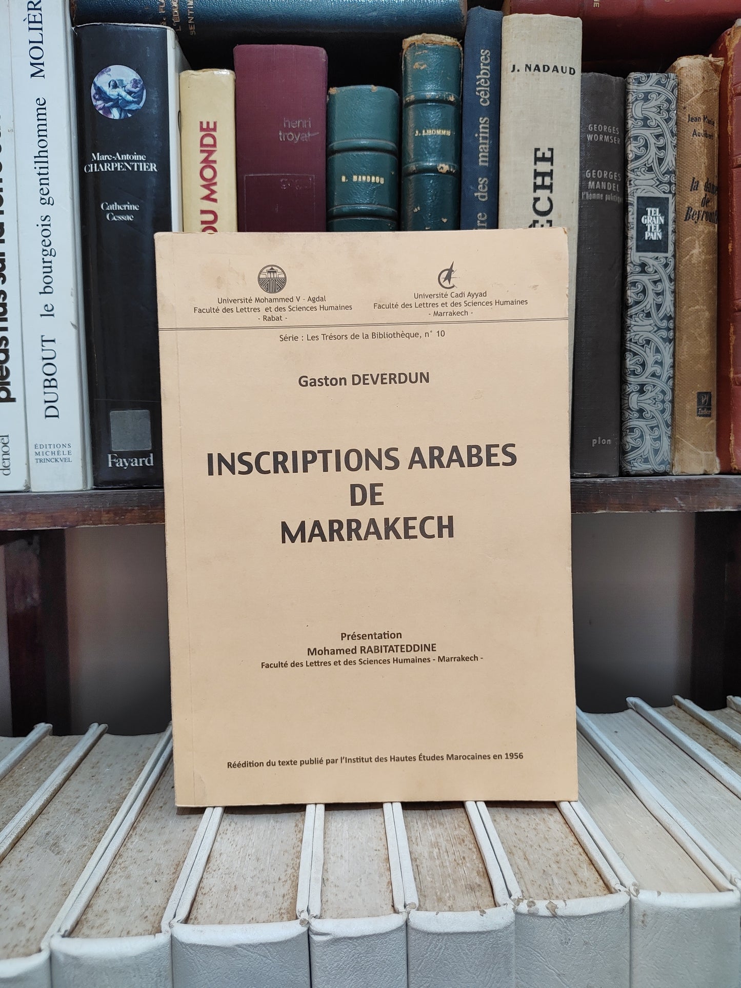 Deverdun - Inscriptions de Marrakech
