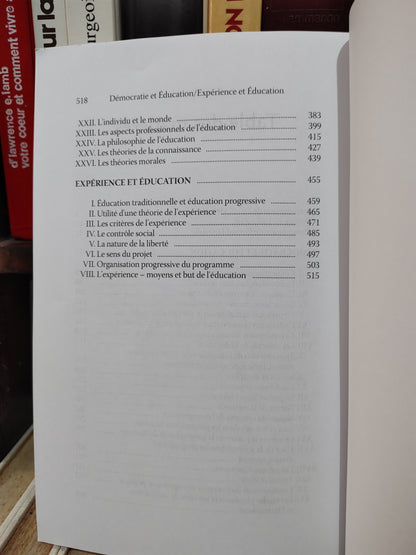 Dewey - Démocratie et éducation