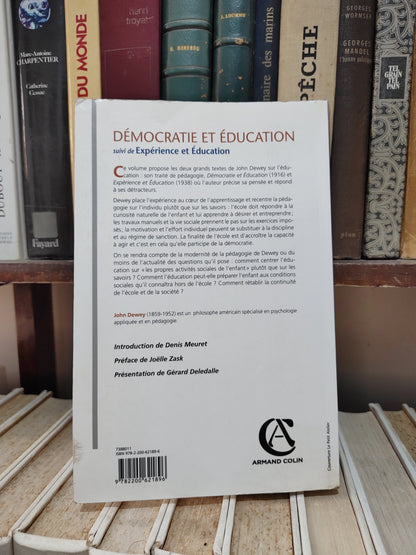 Dewey - Démocratie et éducation
