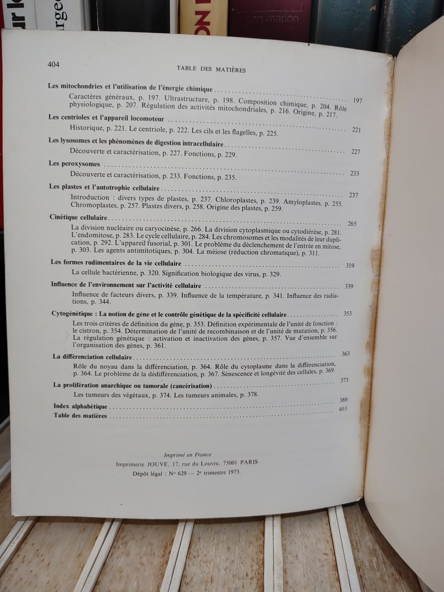 Deysson - Physiologie cellulaire tome 2