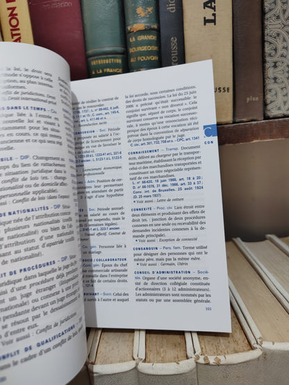 Dictionnaire du Vocabullaire juridique Objectif droit