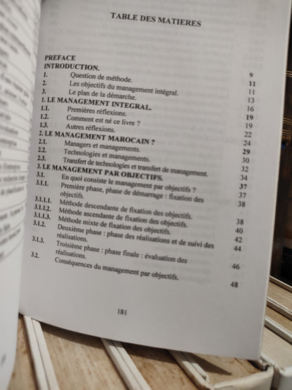 Diouri - Le management integral