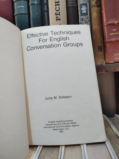 Dobson - Effective techniques for english conversation groups
