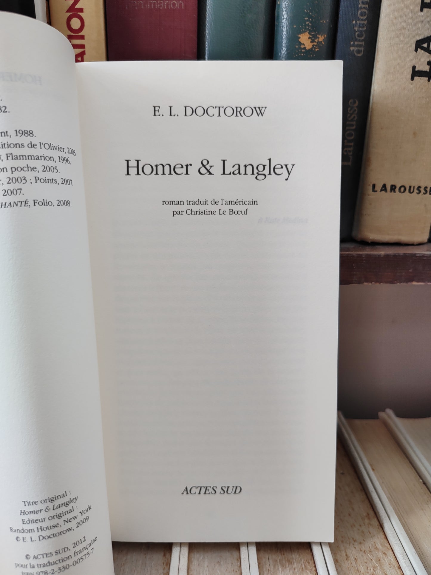 Doctorow - Homer et Langley